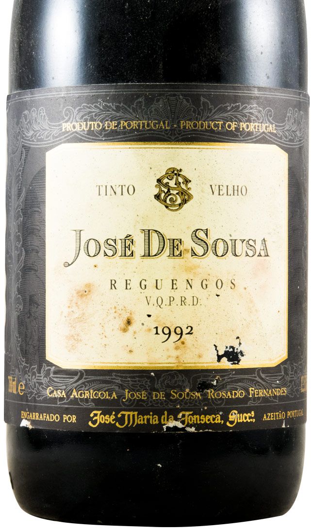 1992 José Maria da Fonseca José de Sousa red Velho red