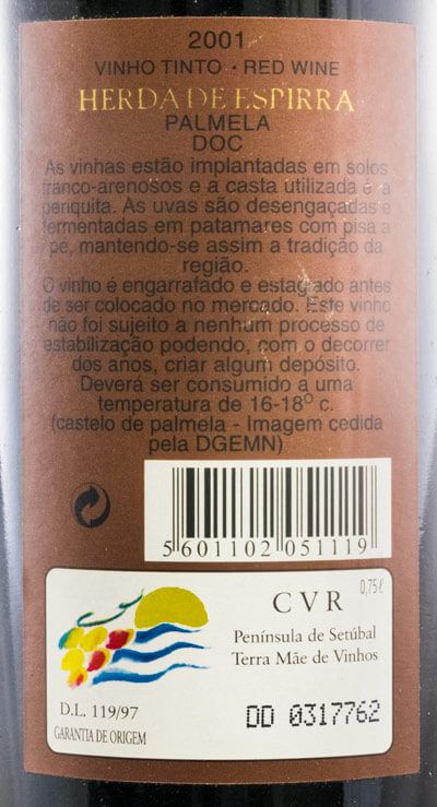 2001 Herdade de Espirra tinto