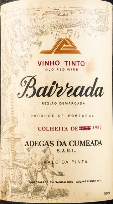 1980 Cumeada Bairrada tinto