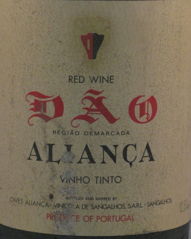 1983 Dão Aliança Garrafeira tinto