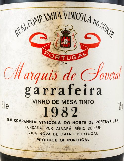 1982 Marquês de Soveral Garrafeira tinto