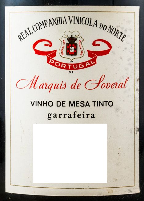 1982 Marquês de Soveral Garrafeira tinto