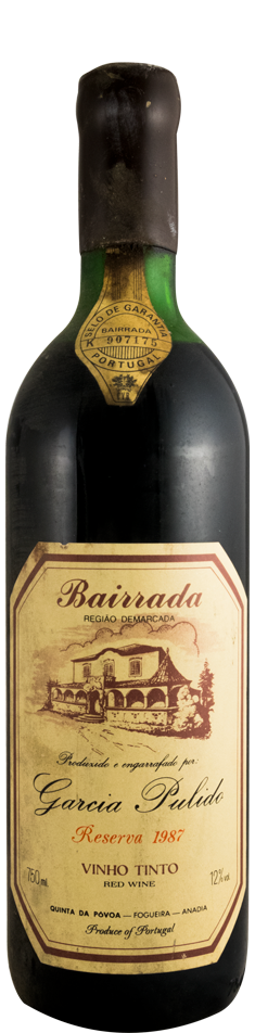 1987 Garcia Pulido Reserva tinto