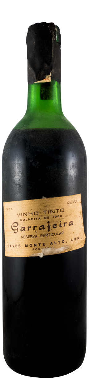 1980 Caves Monte Alto Garrafeira Reserva Particular tinto