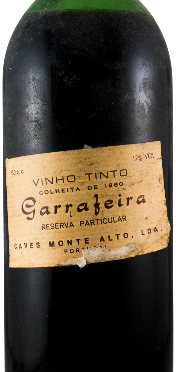 1980 Caves Monte Alto Garrafeira Reserva Particular tinto