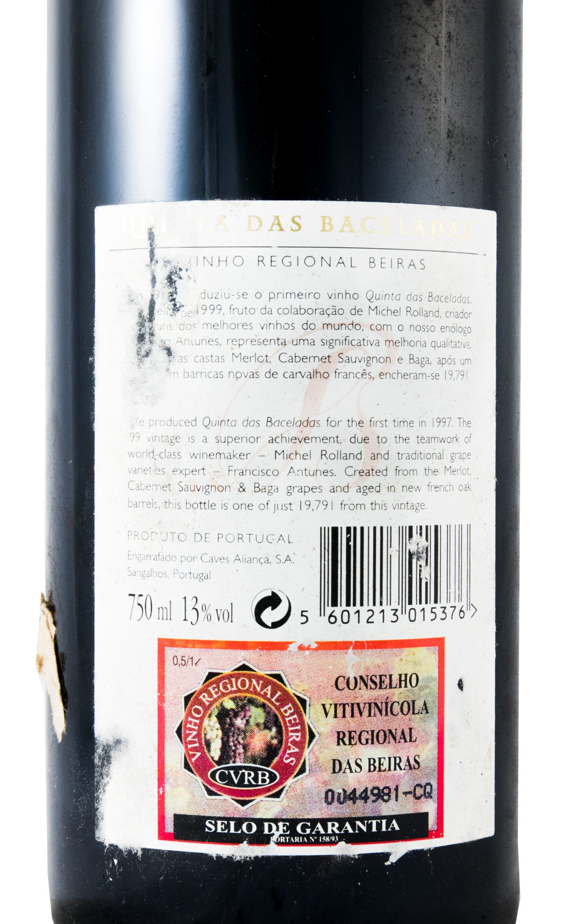 1999 Quinta das Baceladas tinto