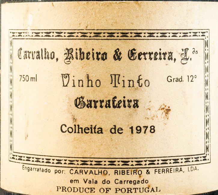 1978 CRF Garrafeira tinto