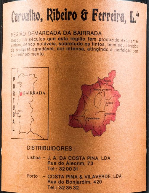 1980 CRF Bairrada 1º prémio red
