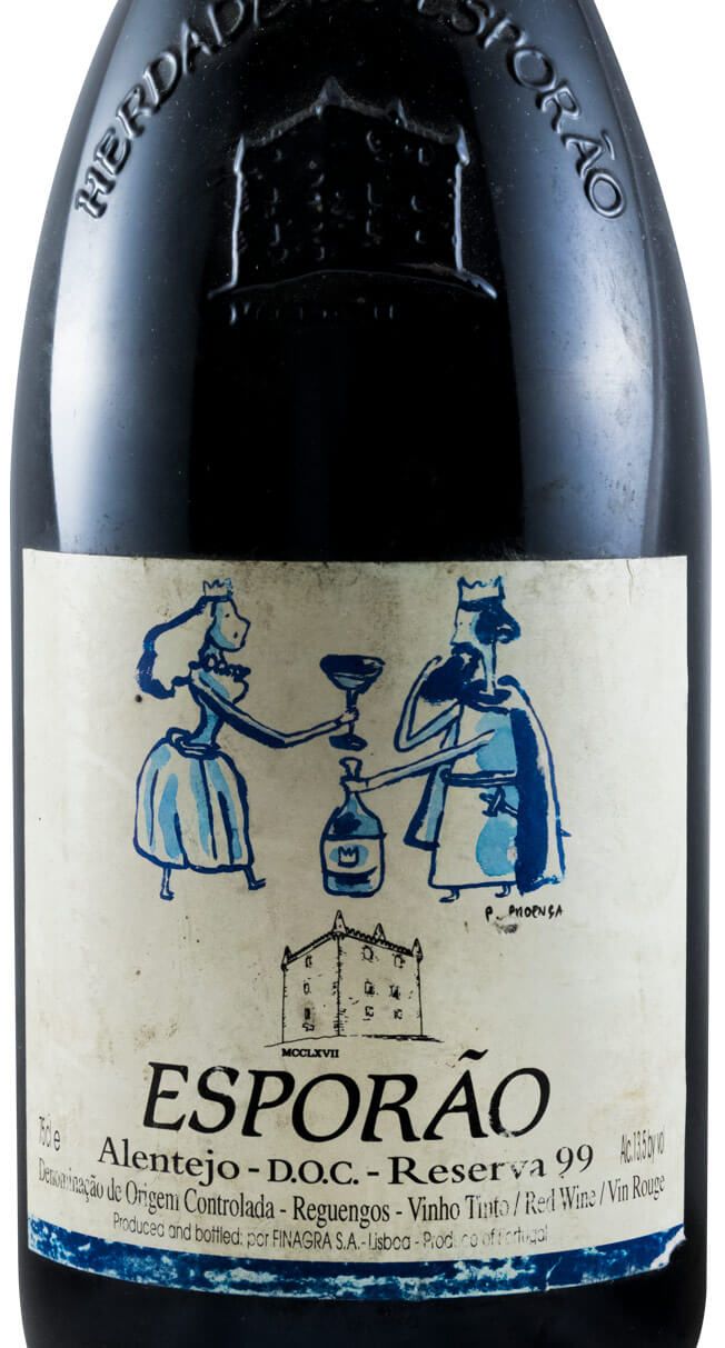 1999 Esporão Reserva red