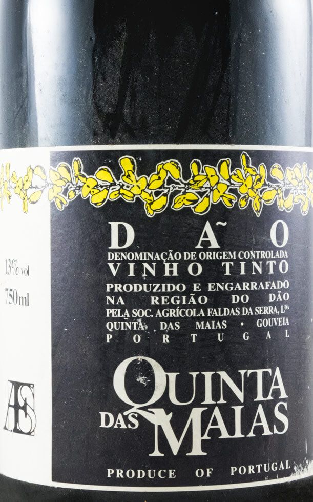 1995 Quinta das Maias red