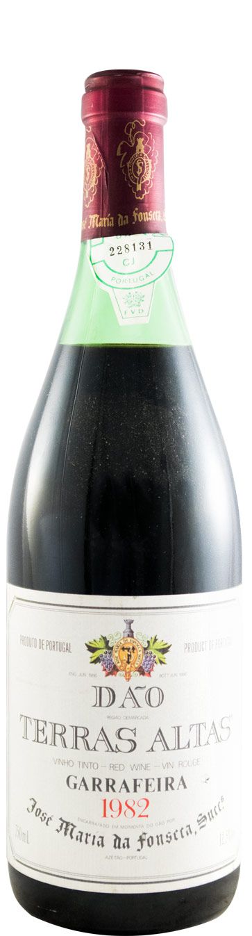1982 José Maria da Fonseca Dão Terras Altas Garrafeira tinto