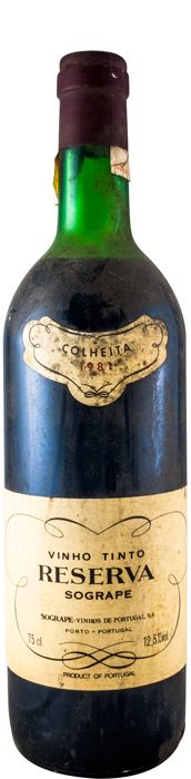 1981 Sogrape Reserva tinto