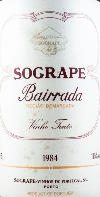 1984 Sogrape Bairrada tinto
