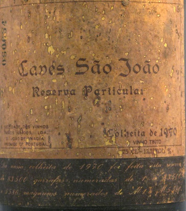 1970 Caves São João Reserva Particular tinto