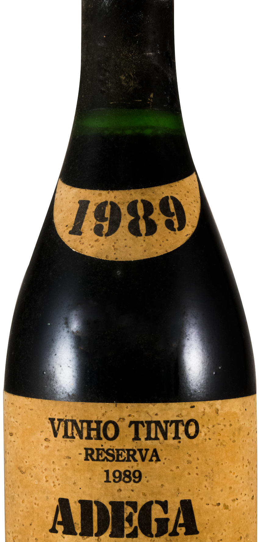 1989 Borba Reserva tinto (rótulo de cortiça)