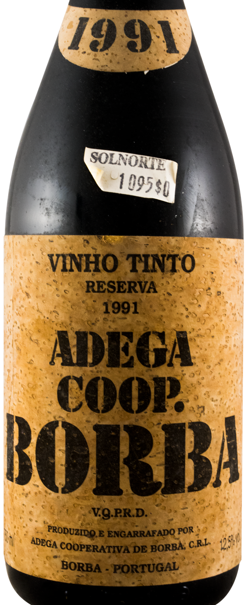 1991 Borba Reserva red (cork label)
