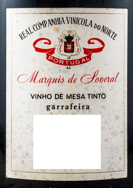 1970 Marquês de Soveral Garrafeira tinto