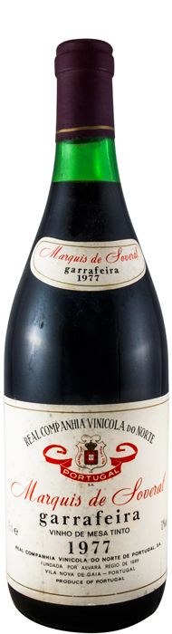 1977 Marquês de Soveral Garrafeira tinto