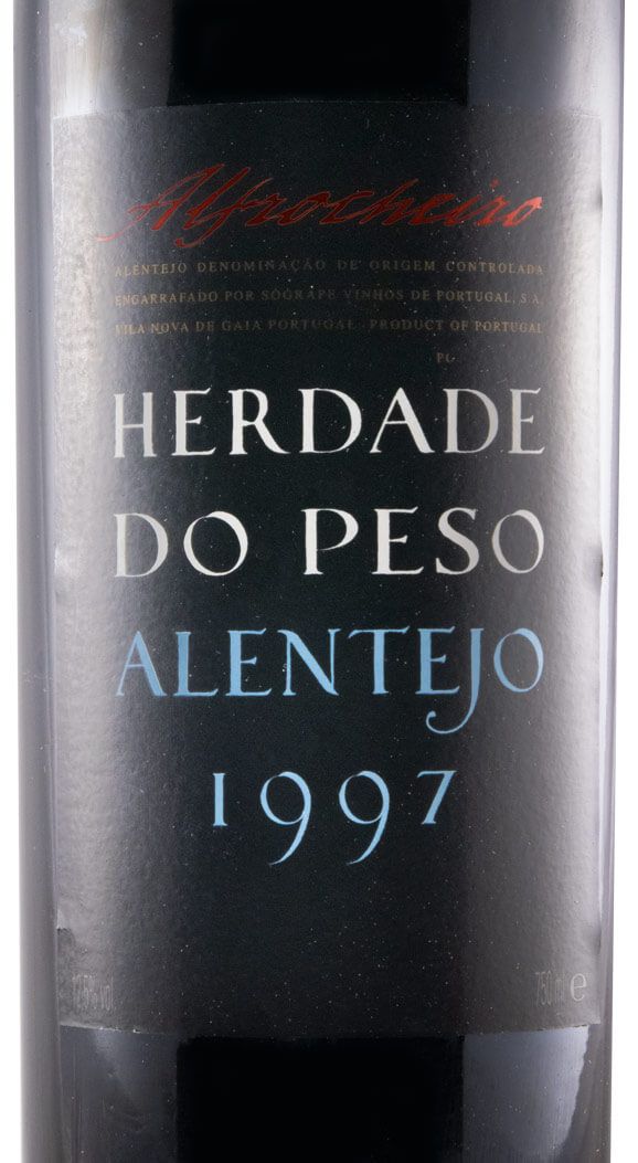 1997 Herdade do Peso Alfrocheiro red