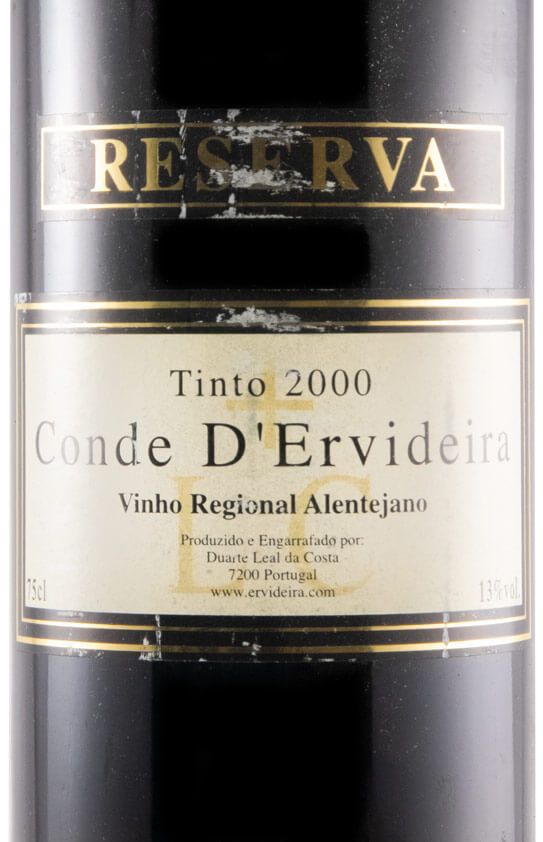 2000 Conde D'Ervideira Reserva red