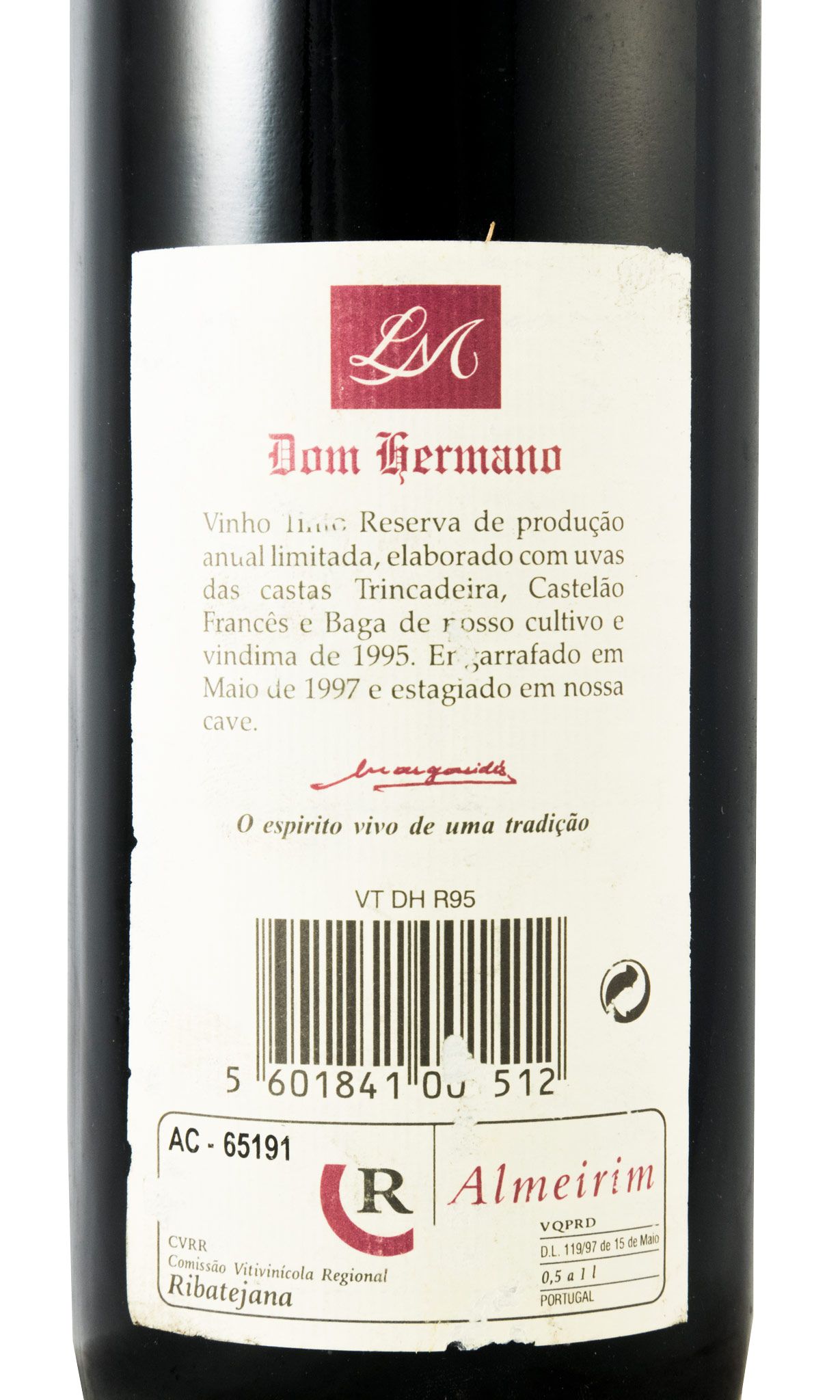 1995 Dom Hermano Reserva tinto