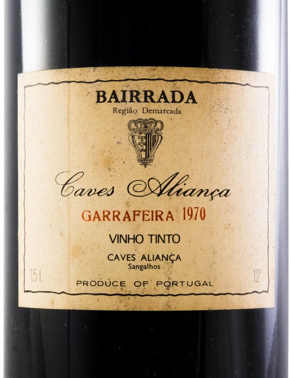 1970 Aliança Garrafeira Bairrada red 1.5L