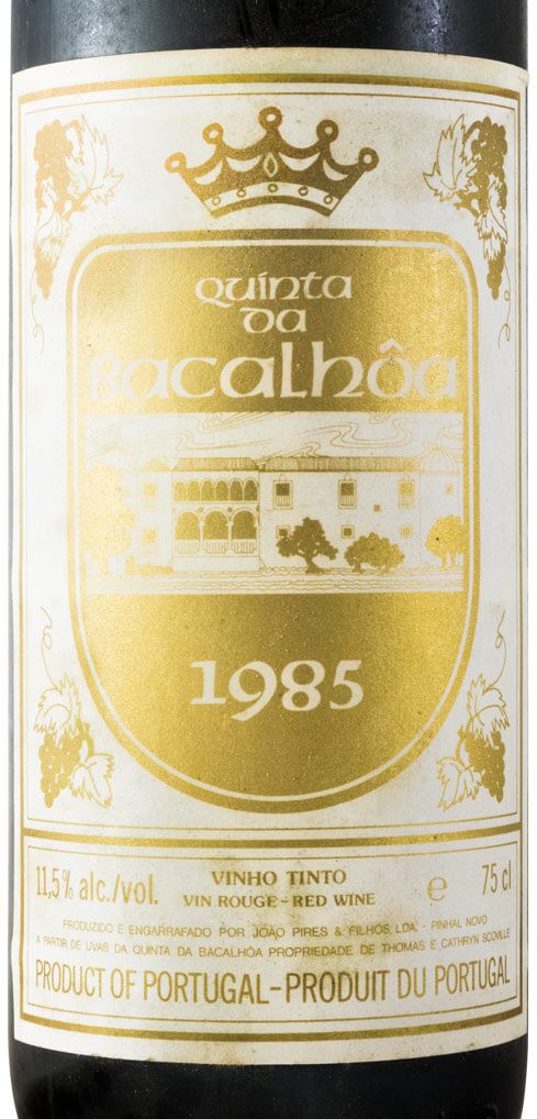 1985 Quinta da Bacalhôa red