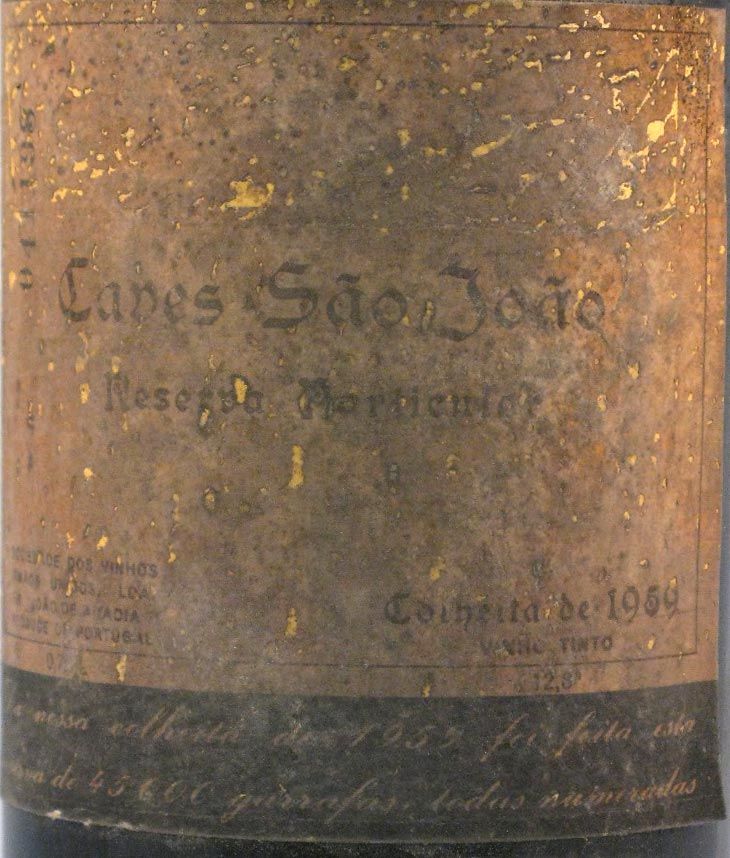 1959 Caves São João Reserva Particular red