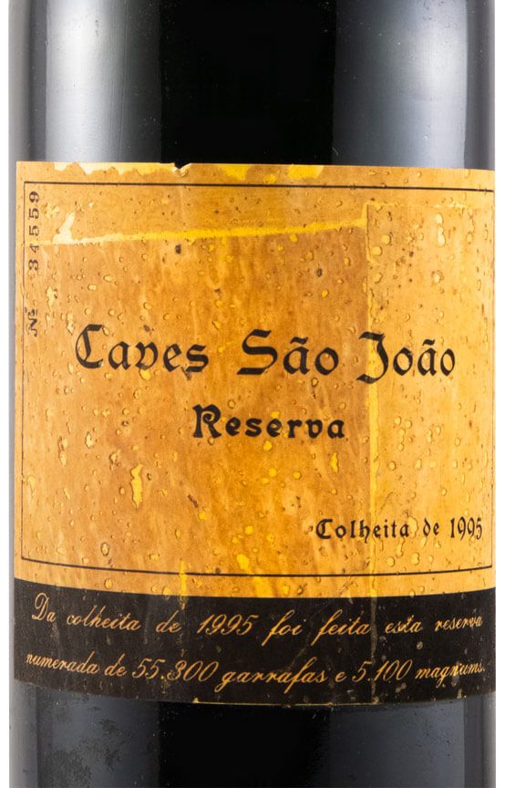 1995 Caves São João Reserva red