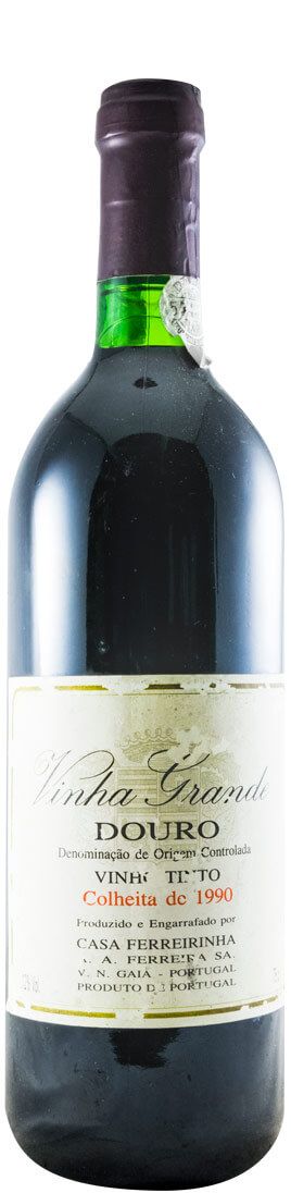 1990 Casa Ferreirinha Vinha Grande red