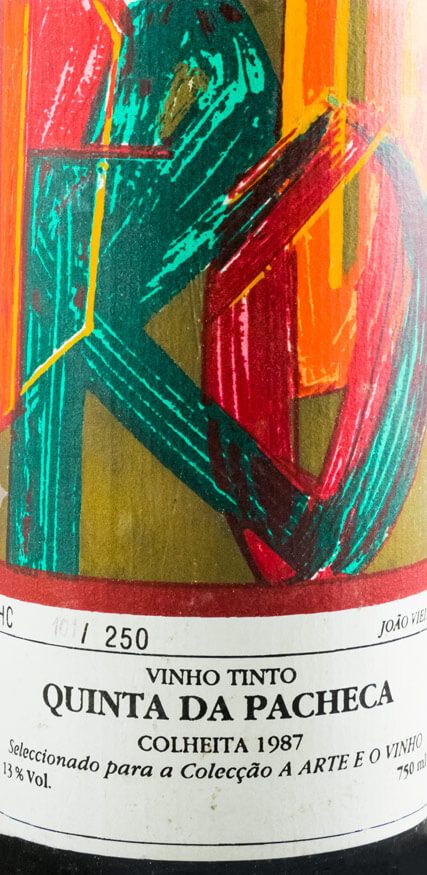 1987 Quinta da Pacheca Colecção a Arte e o Vinho tinto