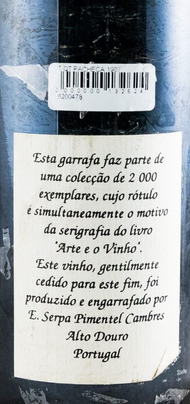 1987 Quinta da Pacheca Colecção a Arte e o Vinho tinto
