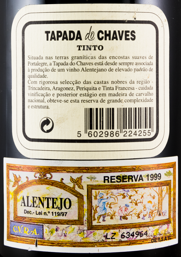 1999 Tapada do Chaves Reserva tinto