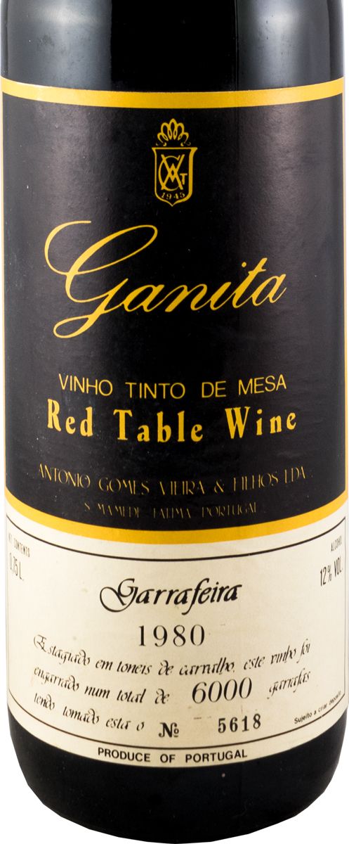 1980 Ganita Garrafeira tinto