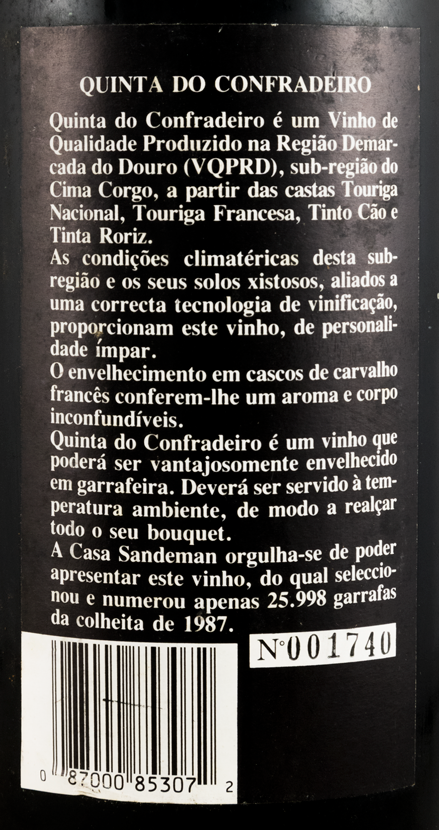 1987 Confradeiro red