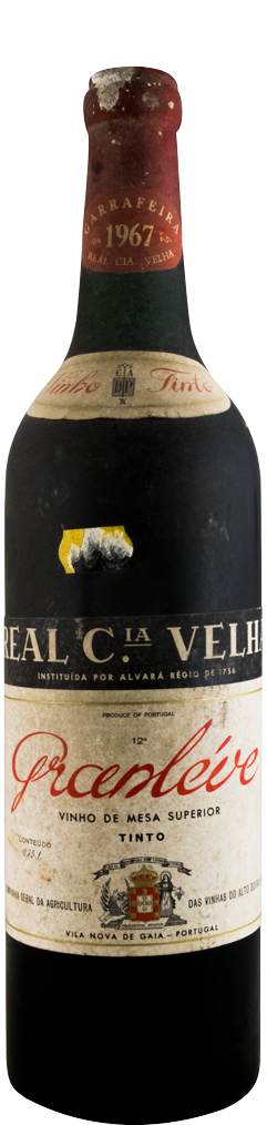 1967 Real Companhia Velha Granleve Garrafeira tinto