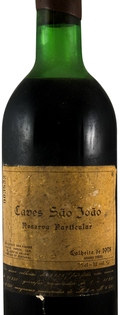 1978 Caves São João Reserva Particular red