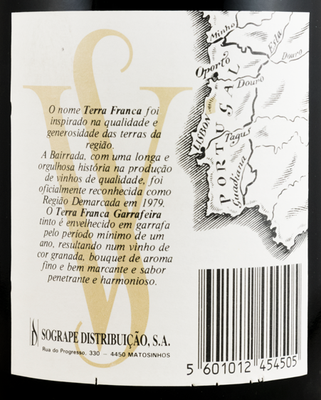 1985 Terra Franca Garrafeira tinto