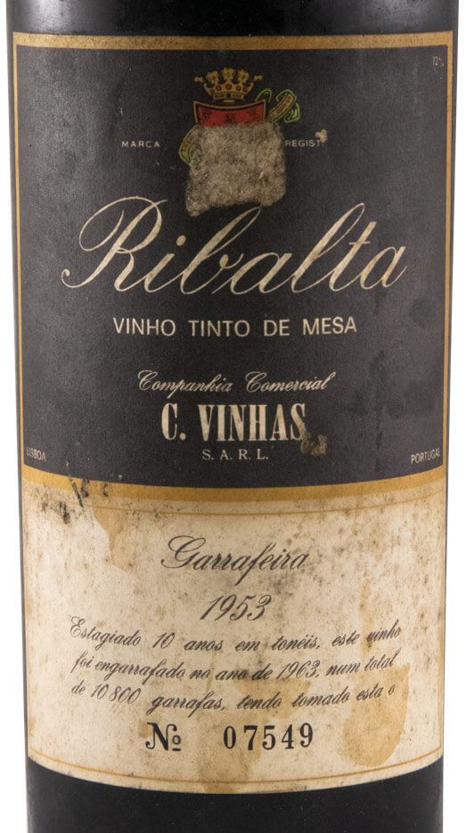 1953 Ribalta Garrafeira red