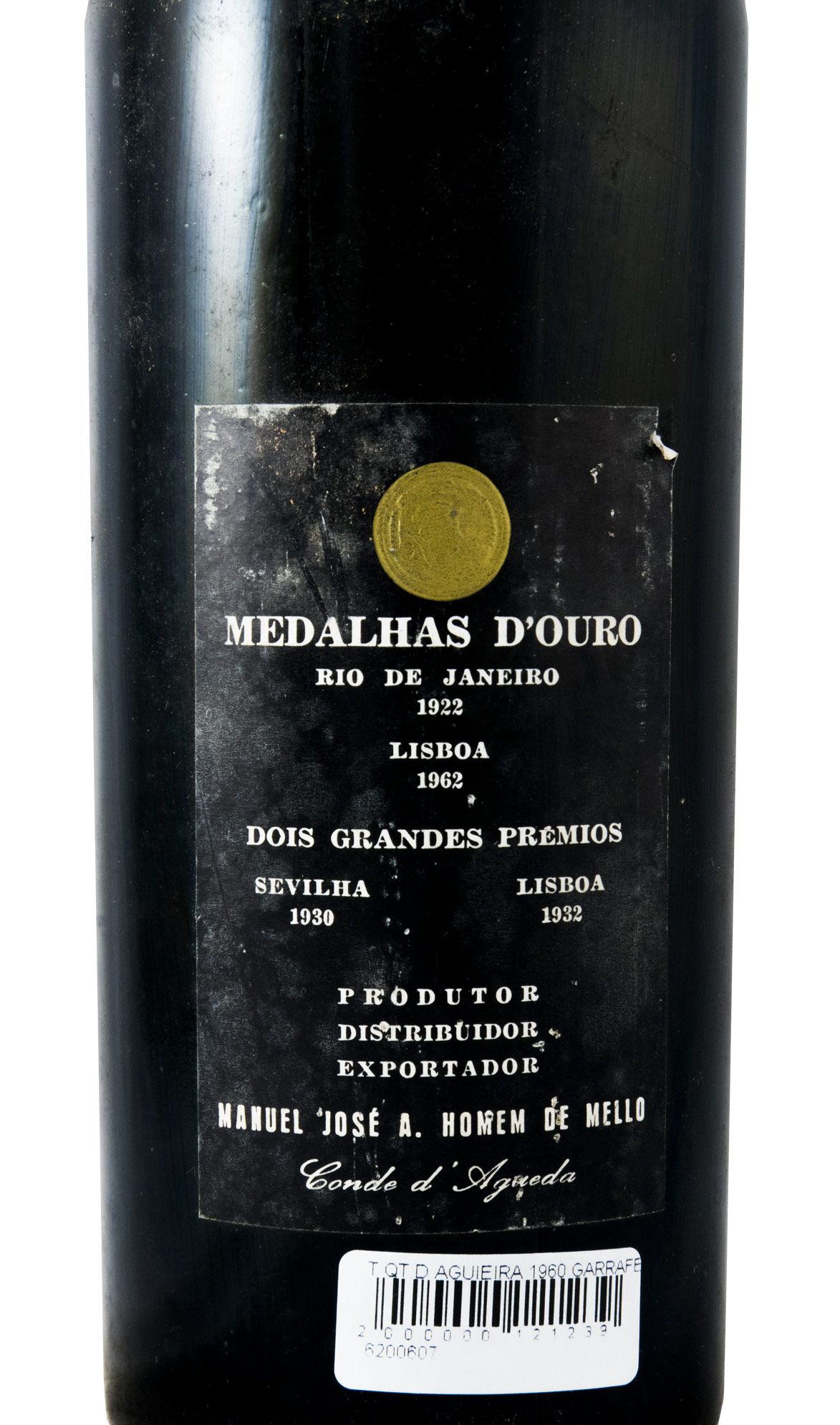 1960 Quinta D'Aguieira Garrafeira tinto
