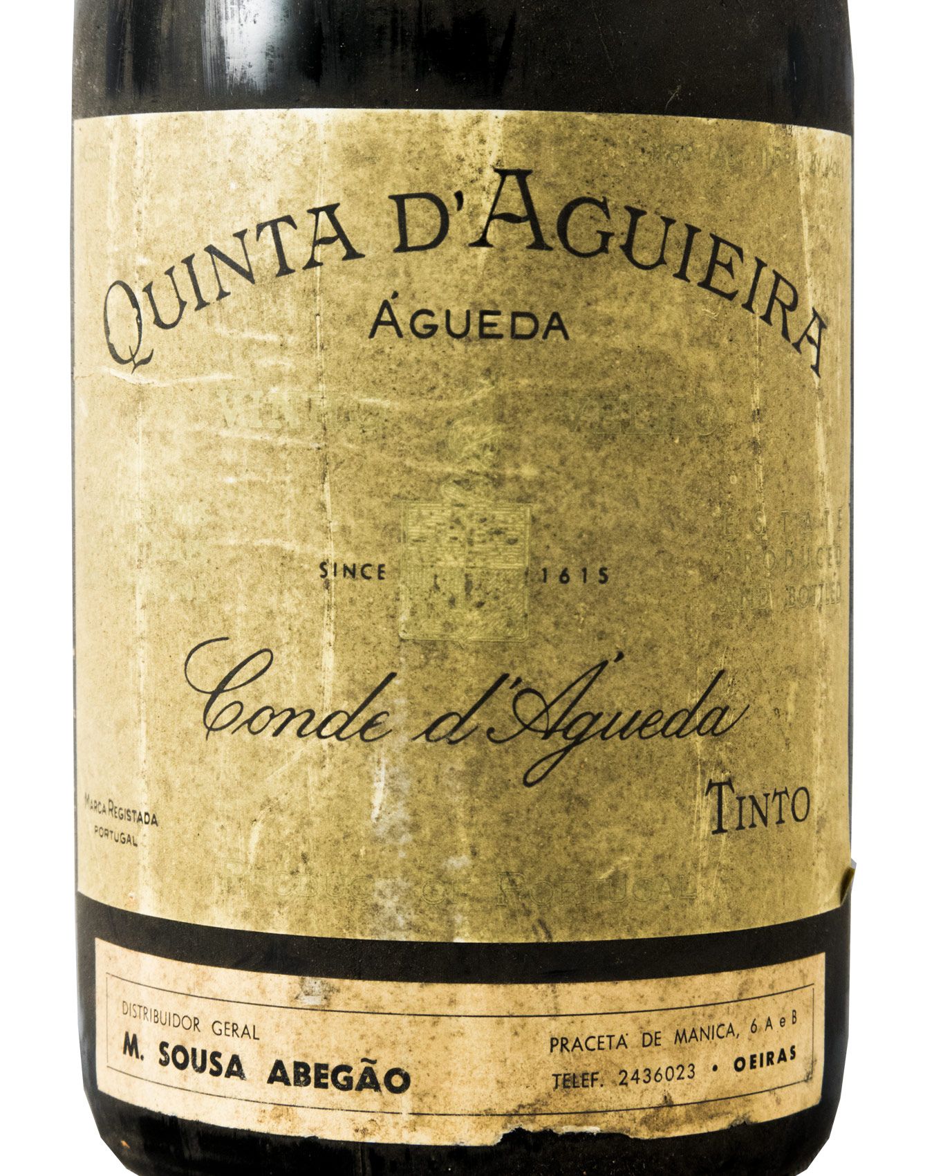 1970 Quinta D'Aguieira Vinho Velho tinto