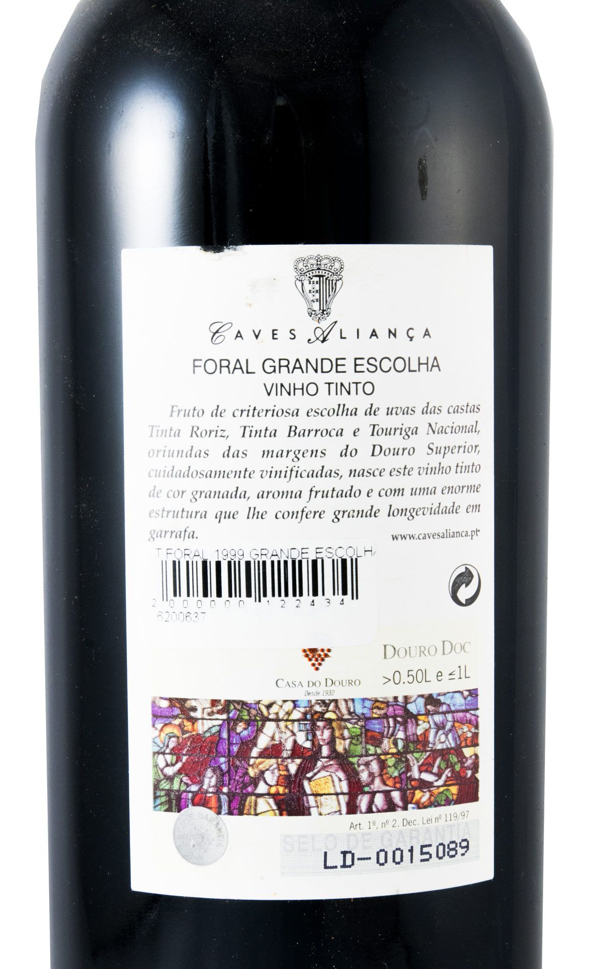 1999 Aliança Foral Grande Escolha tinto