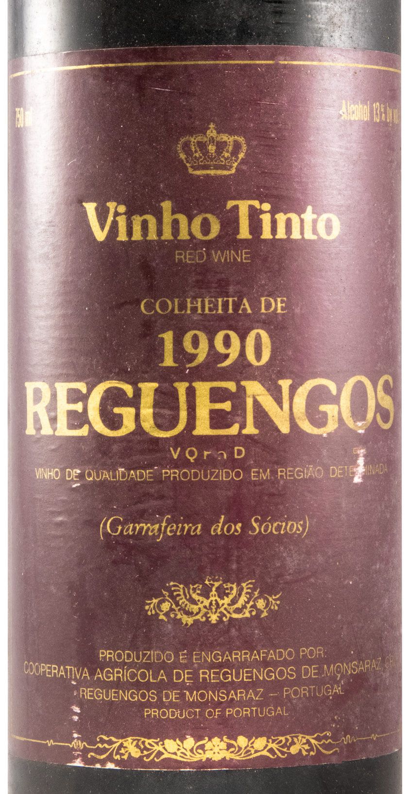 1990 Reguengos Garrafeira dos Sócios tinto