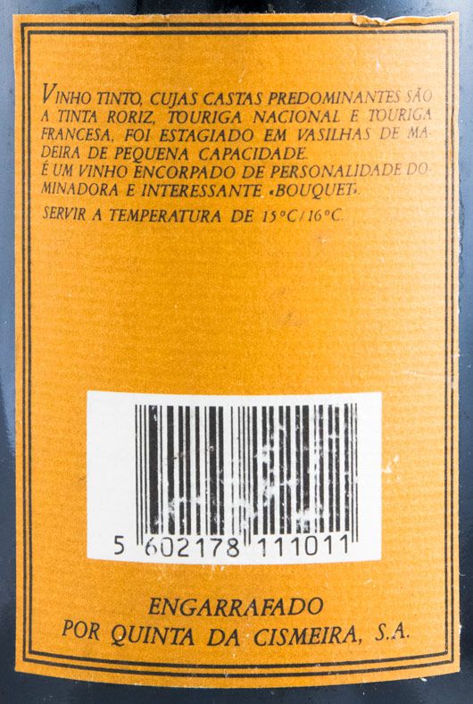 1987 Scarpa Reserva tinto