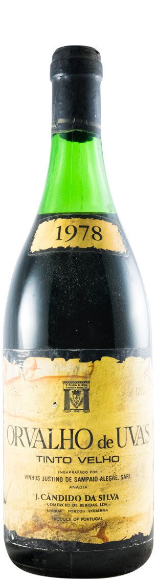 1978 Orvalho de Uvas Anadia red