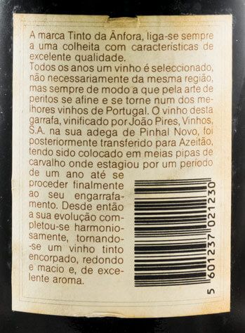 1987 Tinto da Ânfora red