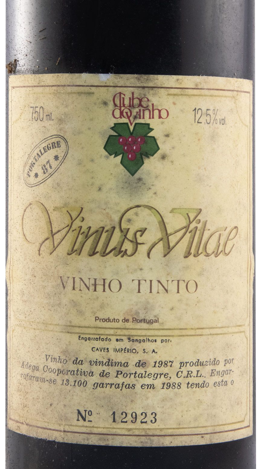 1987 Vinus Vitae Portalegre red