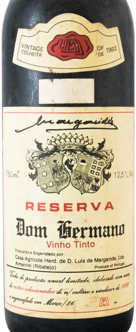 1982 Dom Hermano Reserva tinto