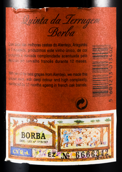 1996 Quinta da Terrugem tinto