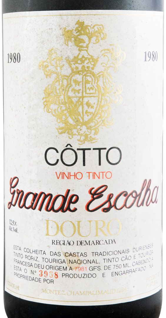 1980 Quinta do Côtto Grande Escolha tinto